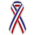 Red, White & Blue Ribbon Pin